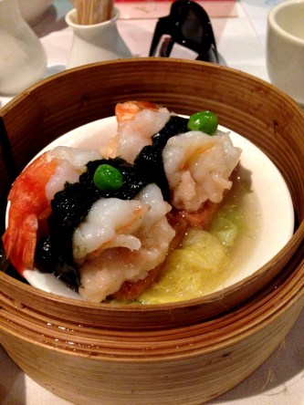 Prawn, tofu and seaweed