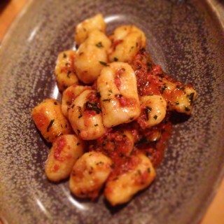 Ricotta gnocchi with wild boar ragu